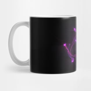 colored triangle pattern Mug